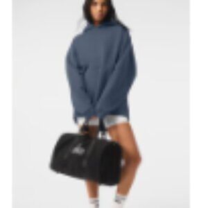 alo renown heavyweight hoodie S bluestone